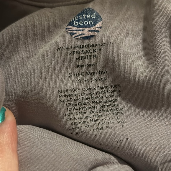 Nested bean winter sleep sack - Picture 2 of 4